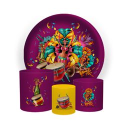 Kit Capa Painel Sublimado + 3 Capas De Cilindro - ... - PAINELPR