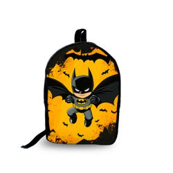 Mochila Infantil Tema Batman Para Escola e Passeio... - PAINELPR