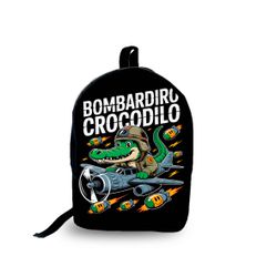 Mochila Infantil Tema Bombardiro Para Escola e Pas... - PAINELPR