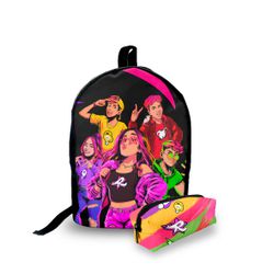 Mini Mochila Urbana + Estojo - Dos Rosa - Lançamen... - PAINELPR