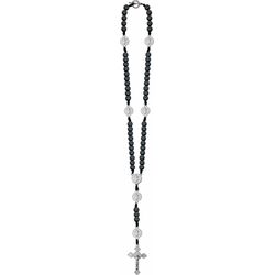 Terço Pescoço São Bento Mematita 8mm Com Medalha No Pai Nosso - TD.116 - Paludo Artigos Católicos