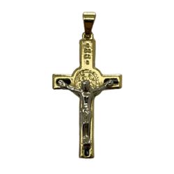 Crucifixo São Bento 3.5x1.8 cm 163 - CR.45 - PALUDO ARTIGOS CATÓLICOS 