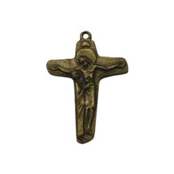 Crucifixo da Unidade Ouro Velho - CR.49 - Paludo Artigos Católicos