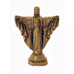 Imagem Ouro Velho 5,5cm Jesus de Braços Abertos - IM.80 - PALUDO ARTIGOS CATÓLICOS 