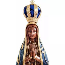 Imagem n Senhora Aparecida 80 cm c/ Coroa f Ouro - IM.75 - PALUDO ARTIGOS CATÓLICOS 