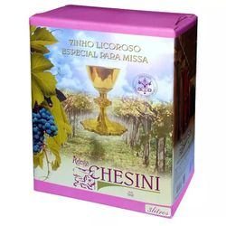 Vinho de Missa Bag-in-box 3 Litros - DI.212 - PALUDO ARTIGOS CATÓLICOS 