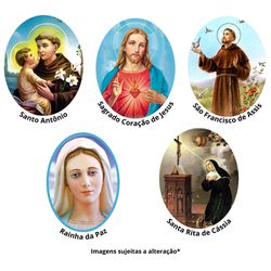 Adesivos Com Santos - AD.07 - Paludo Artigos Católicos