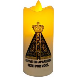 Vela a Pilha Nossa Senhora Aparecida - DI.360 - Paludo Artigos Católicos