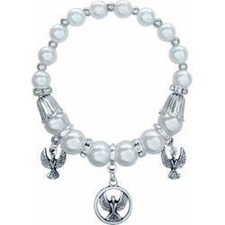 Pulseira Pérola Espírito Santo - PU.05 - Paludo Artigos Católicos