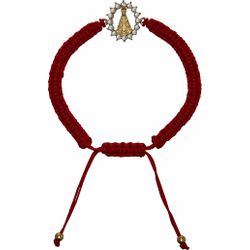 Pulseira Nossa Senhora Aparecida Macrame - PU.07 - Paludo Artigos Católicos