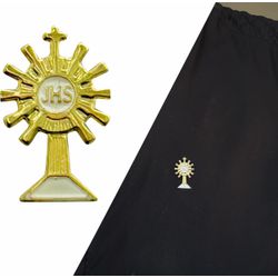 Botton Broche Ostensorio Pequeno - BT.25 - Paludo Artigos Católicos