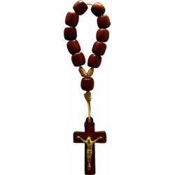 Dezena De Madeira Com Jesus Cristo - DE.04 - Paludo Artigos Católicos