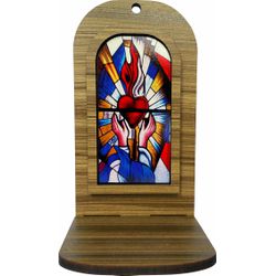 Porta Santo Mdf 18x10 Cm Para Imagem De 15cm - DI.339 - Paludo Artigos Católicos