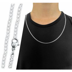 Corrente Aço Inox Fina Barata 60cm - CT.23 - Paludo Artigos Católicos
