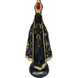 Imagem Gesso Nossa Senhora Aparecida 23cm - IM.87 - Paludo Artigos Católicos