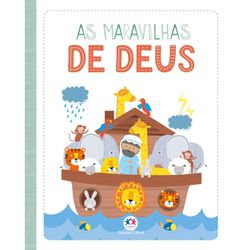 Livro Infantil As Maravilhas De Deus - Bíblia Para Crianças - LI.04 - Paludo Artigos Católicos