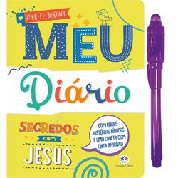 Livro Infantil Meu Diário Segredos Com Jesus - LI.06 - Paludo Artigos Católicos