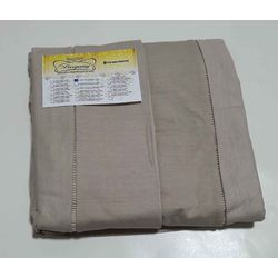 Lençol Malha Casal Padrão Liso Areia elastico com ... - Pargany