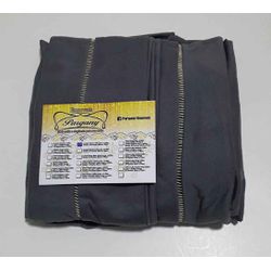 Lençol Malha Casal Padrão Liso Chumbo - 2006 - Pargany