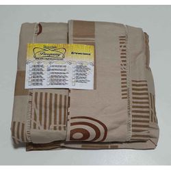 Lençol Malha Queen Estampado Geometrico com fundo ... - Pargany