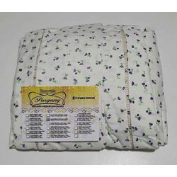 Lençol Malha Queen Estampado Florzinhas Lilás com ... - Pargany