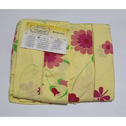 Lençol Malha Casal Padrão Estampado Florido com fu... - Pargany