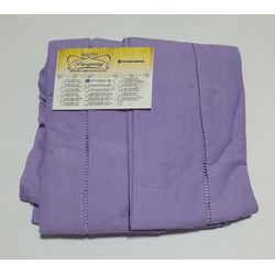 Lençol Malha Casal Padrão Liso Marfim elastico com... - Pargany