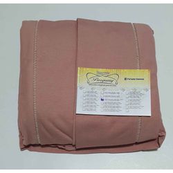 Lençol Malha Super King Liso Rosa Seco com 2 fronh... - Pargany
