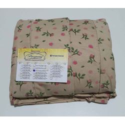 Lençol Malha Super King Estampado Galho Flores Ros... - Pargany