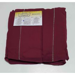 Lençol Malha Super King Liso Marsala com 2 fronhas... - Pargany