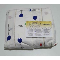 Lençol Malha Super King Estampado Tulipa fundo Mar... - Pargany