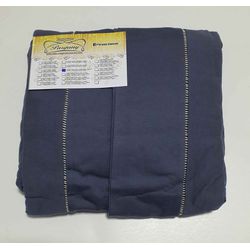 Lençol Malha Super King Liso Chumbo com 2 fronhas ... - Pargany