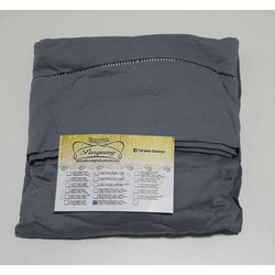 Lençol malha Solteiro Liso Chumbo com 1 Fronha - ... - Pargany