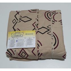 Lençol Malha Queen Estampado Geométrico listrado P... - Pargany
