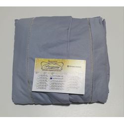 Lençol Malha Queen Liso Cinza Claro elástico com 2... - Pargany