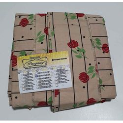 Lençol Malha Queen Estampado Florido com fundo are... - Pargany