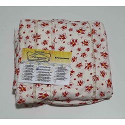 Lençol Malha Queen Estampado Florido Vermelho com ... - Pargany