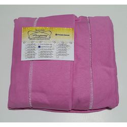 Lençol Malha Queen Liso Rosa Canva elástico com 2 ... - Pargany