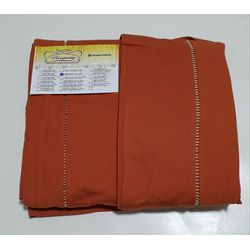 Lençol Malha Queen Liso Terra Cota elástico com 2 ... - Pargany