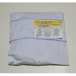 Lençol malha Solteiro Liso Branco com 1 Fronha - ... - Pargany