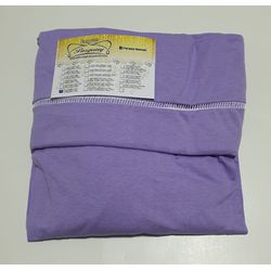 Lençol malha Solteiro Liso Lilás com 1 Fronha - 1... - Pargany