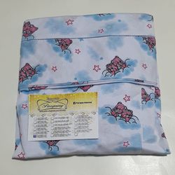 Lençol malha Solteiro Estampado Ursinho nas Nuvens... - Pargany