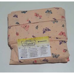 Lençol malha Solteiro Estampado Borboletas colorid... - Pargany