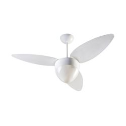 VENTILADOR TETO 3P AIRES - 127V - BRANCO Ventisol - Paris Aqualux