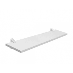 PRATELEIRA ESSENCIAL 90,0X19,5X1,5CM TB-BRANCO - A... - Paris Aqualux