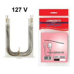 Resistencia ducha higiênica 127v x 4000w 400 d lor... - Paris Aqualux