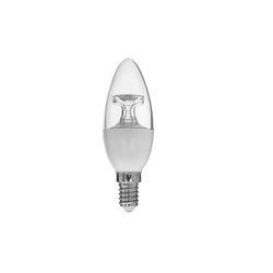 LAMPADA VELA LED CRISTAL 3W E14 6500K BRANCA INTRA... - Paris Aqualux