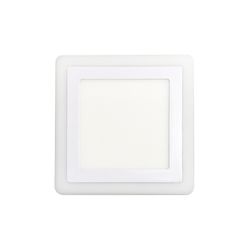 PAINEL LED DUAL COLOR 18W+6W EMBUTIR QUADRADO TASC... - Paris Aqualux
