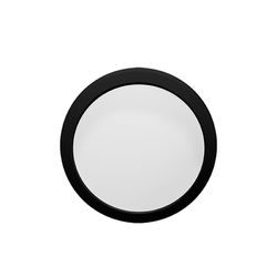 PAINEL LED SOBREPOR PRETO REDONDO LYS 24W 6500K - Paris Aqualux