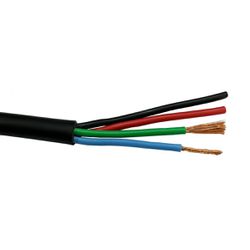 CABO FIO PP 4X1 MM 10 METROS SIL / COBRECOM - Paris Aqualux